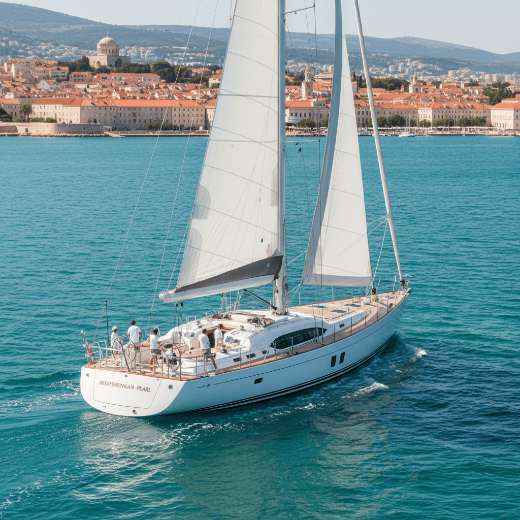 Mediterranean Pearl - Luxury Sailboat charter yacht in Split, Croatia